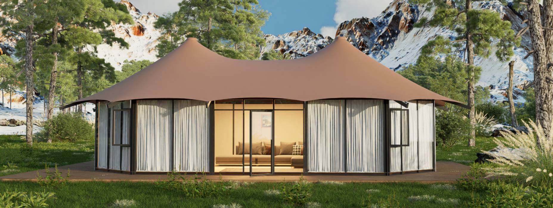 尉犁县多边形帐篷定制